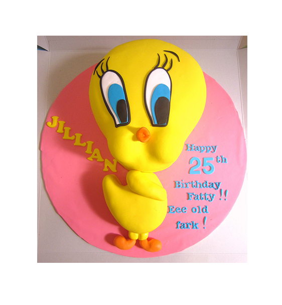 Tweety Bird Cartoon Cake 2 Kg – India Cakes N Flowers